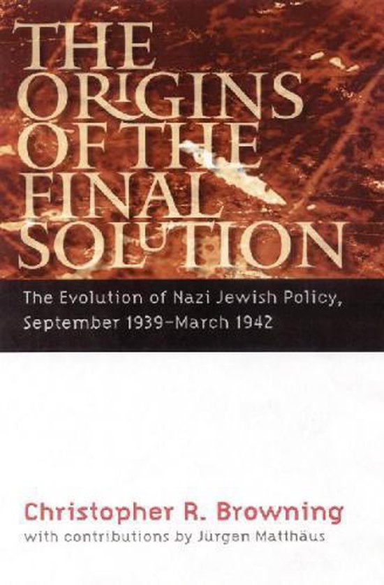 The Origins of the Final Solution