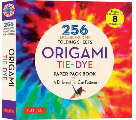 Origami Tie-Dye Patterns Paper Pack Book