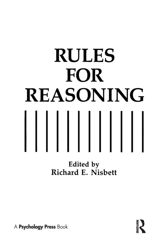 Rules for Reasoning