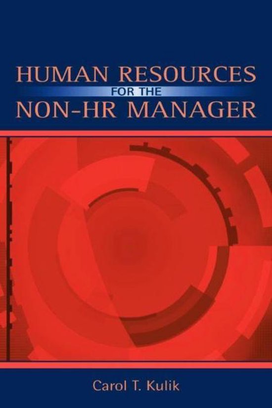 Human Resources For The Non-Hr Manager