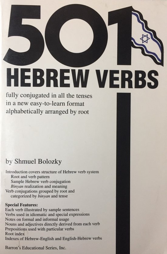 501 Hebrew Verbs