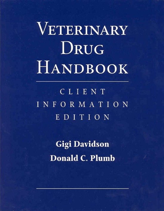 Veterinary Drug Handbook