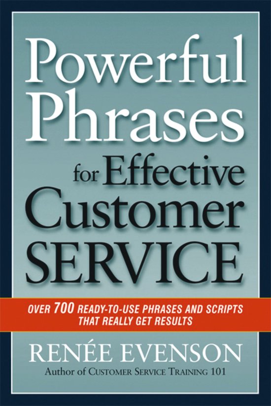 Powerful Phrases Effective Cust Service