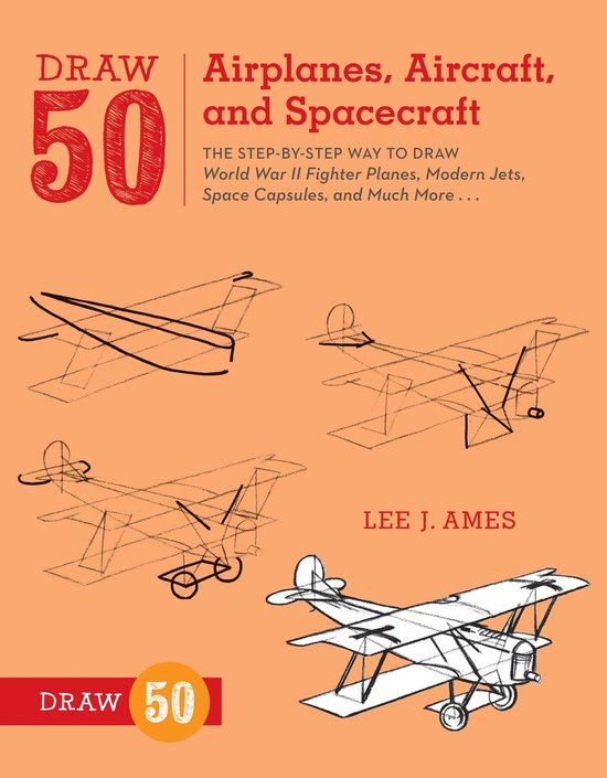 Draw 50 Airplanes Aircraft & Spacecraft