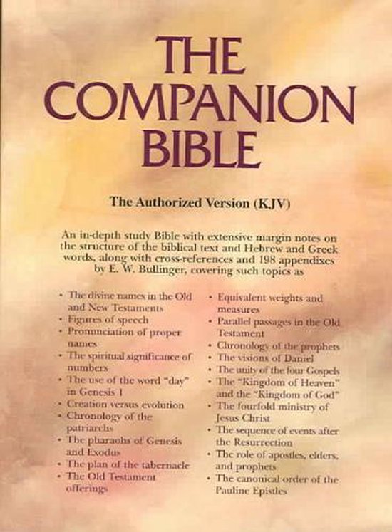 Companion Bible (Black)Gen Leather/Th Indexed