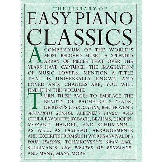 Library of Easy Piano Classics