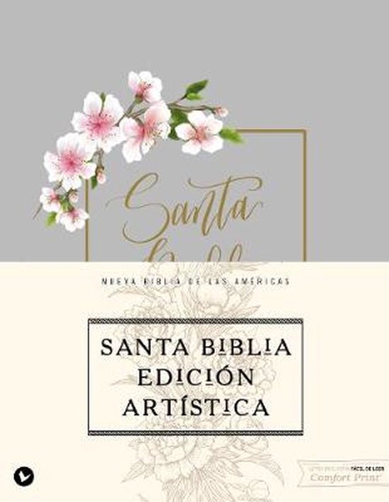 Nbla Santa Biblia Edicin Artstica, Tapa DuraTela, Canto Con Diseo, Edicin Letra Roja