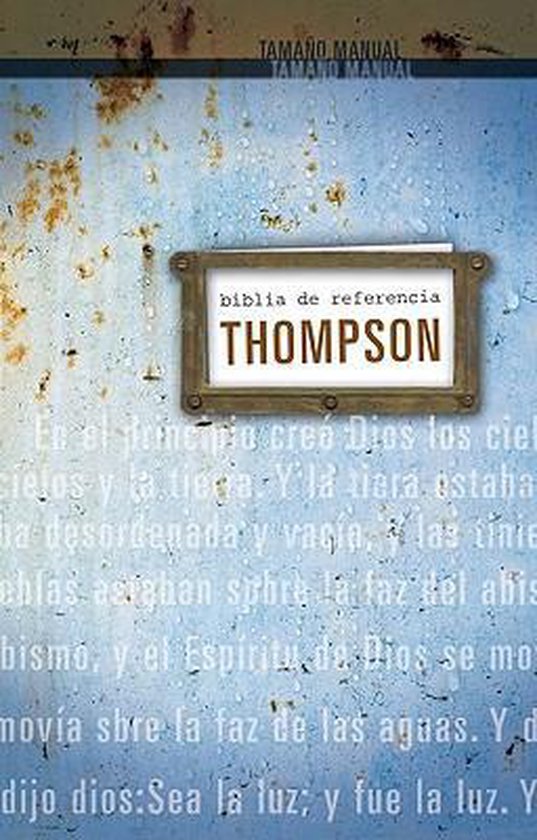 Biblia de Referencia Thompson-RV 1960-Personal Size