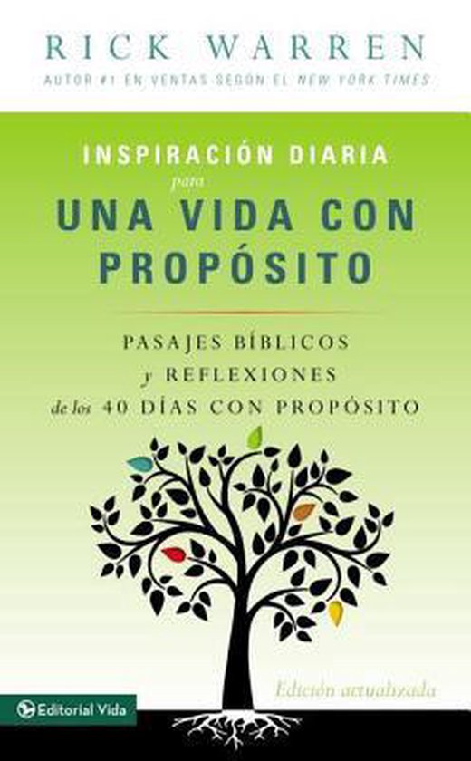 Inspiracion diaria para una vida con proposito / Daily Inspiration for the Purpose Driven Life