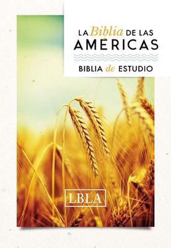 Lbla Biblia de Estudio, Tapa Dura