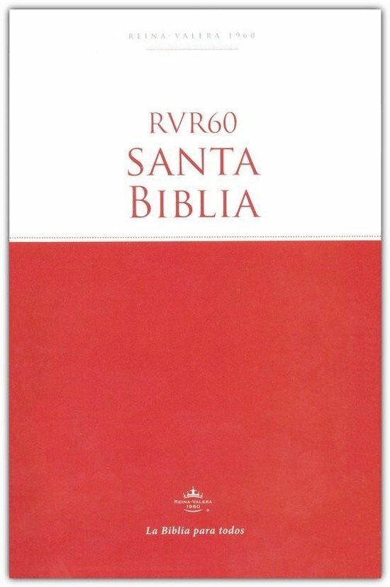 Reina Valera 1960 Santa Biblia Edicin Econmica, Tapa Rstica