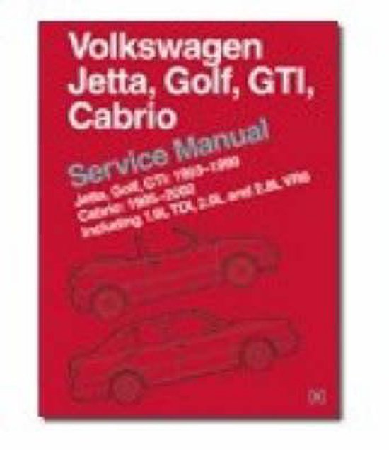 Volkswagen Jetta, Golf, GTI, Cabrio Service Manual 1993-99