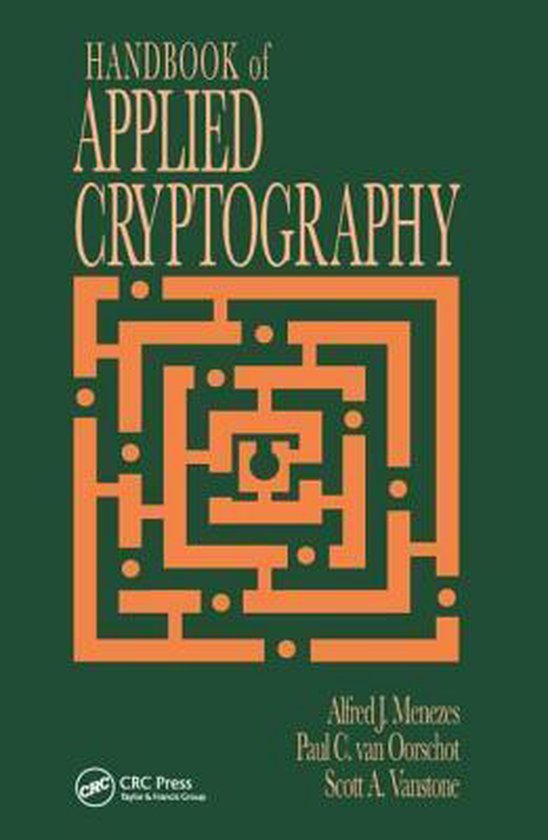 Handbook Of Applied Cryptography