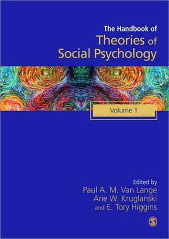 Handbook of Theories of Social Psychology