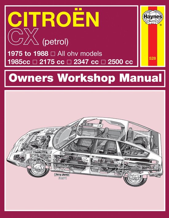 Citroen CX Petrol (75 - 88) Haynes Repair Manual