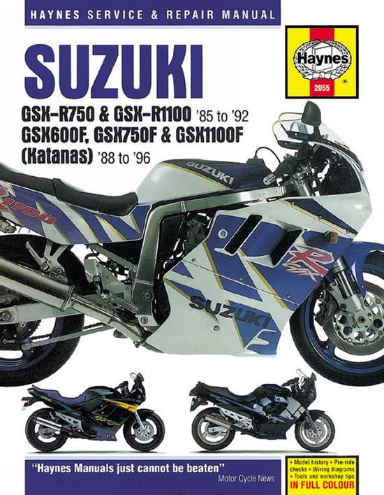 Suzuki GSX-R750 Service & Repair Manual