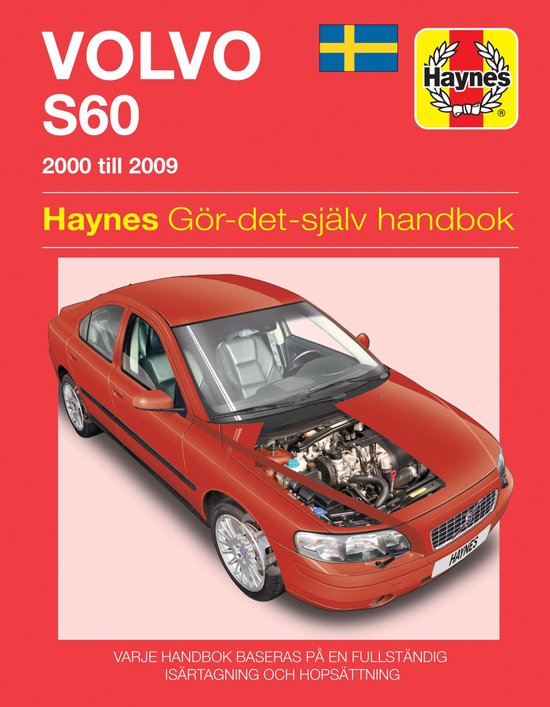 Volvo S60 (2000 - 2009) Haynes Repair Manual (svenske utgava)