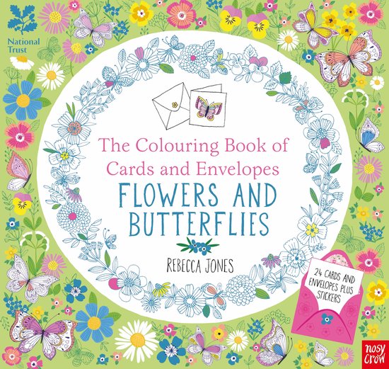 Colour Cards & Envel Flowers & Butterfli