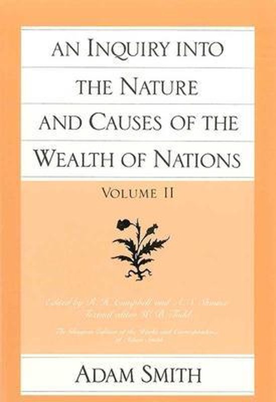 Inquiry Into Natre & Cause Of Wealth Of