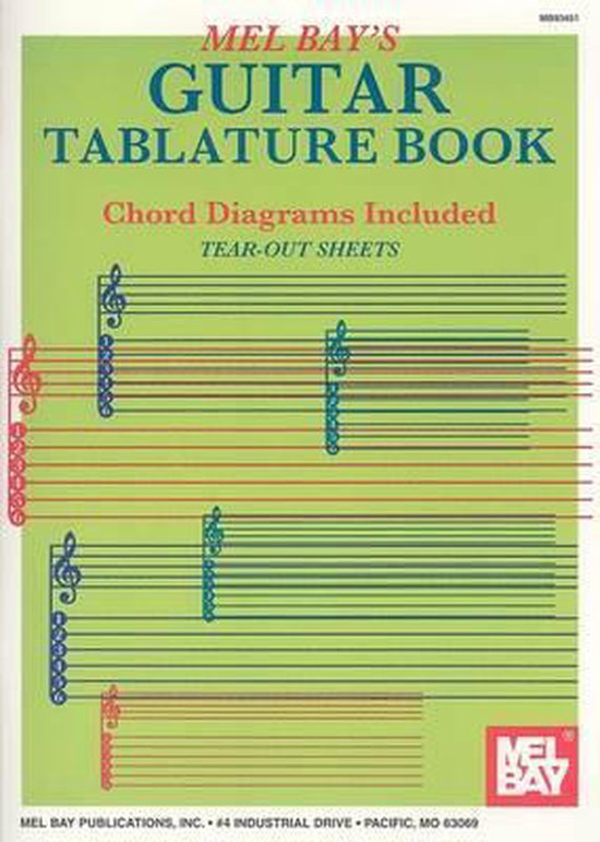 Guitar Tablature Book