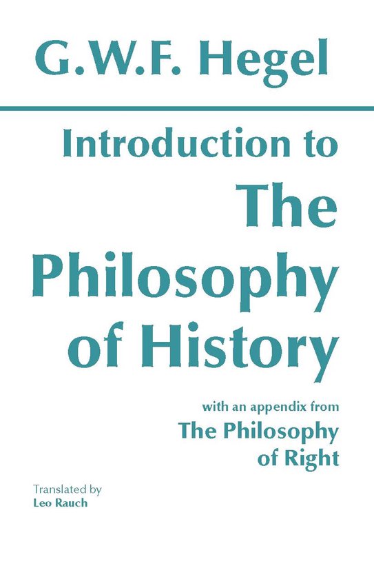 Introduction to the Philosophy of History