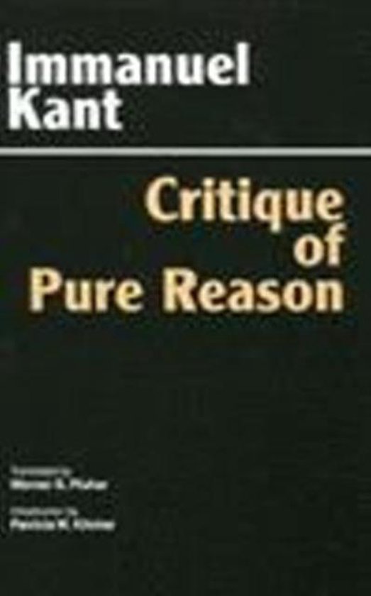 Critique of Pure Reason