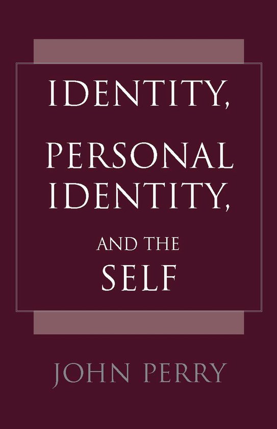 Identity, Personal Identity And The Self