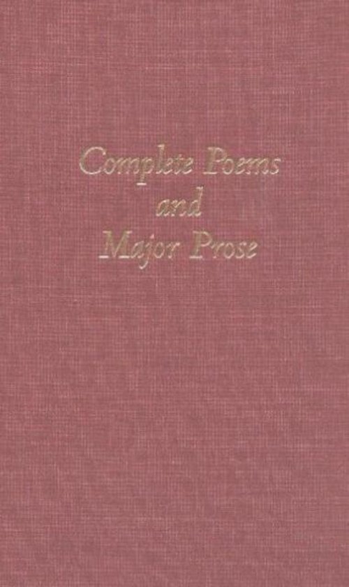 Complete Poems and Major Prose