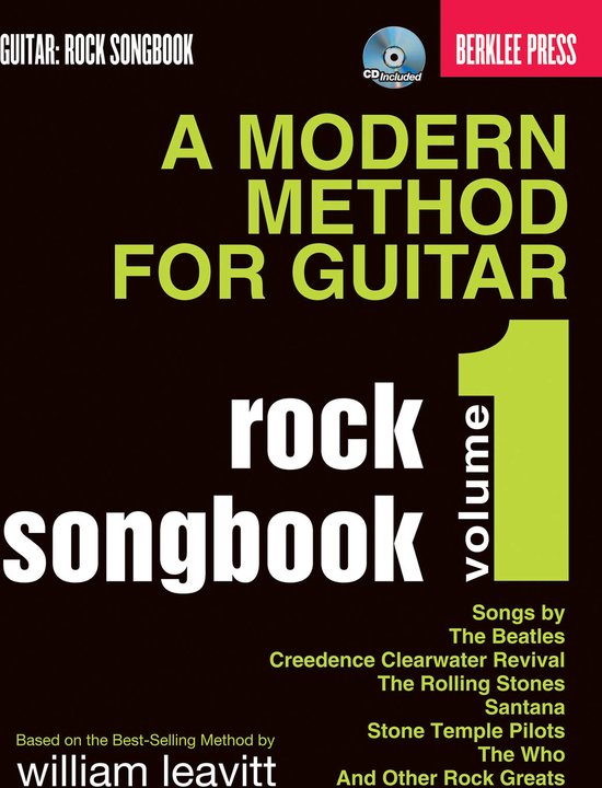 A Modern Method for Guitar Rock Songbook