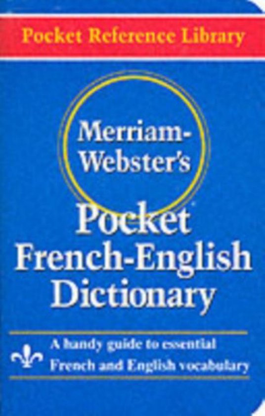 Merriam Webster Pocket French-Eng