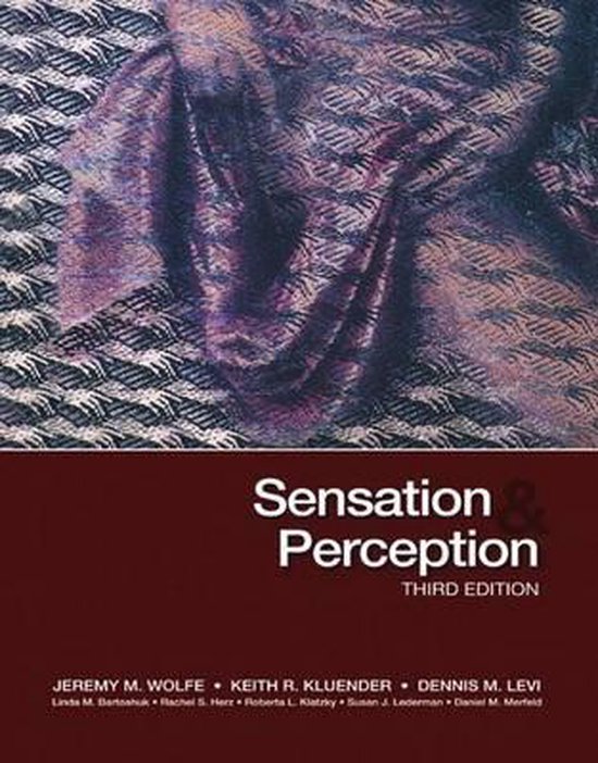 Sensation And Perception