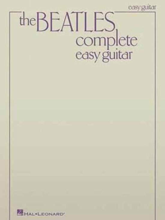 The Beatles Complete Easy Guitar