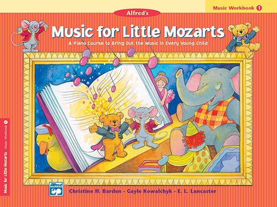 Alfred's Music for Little Mozarts Coloring & Activity Book