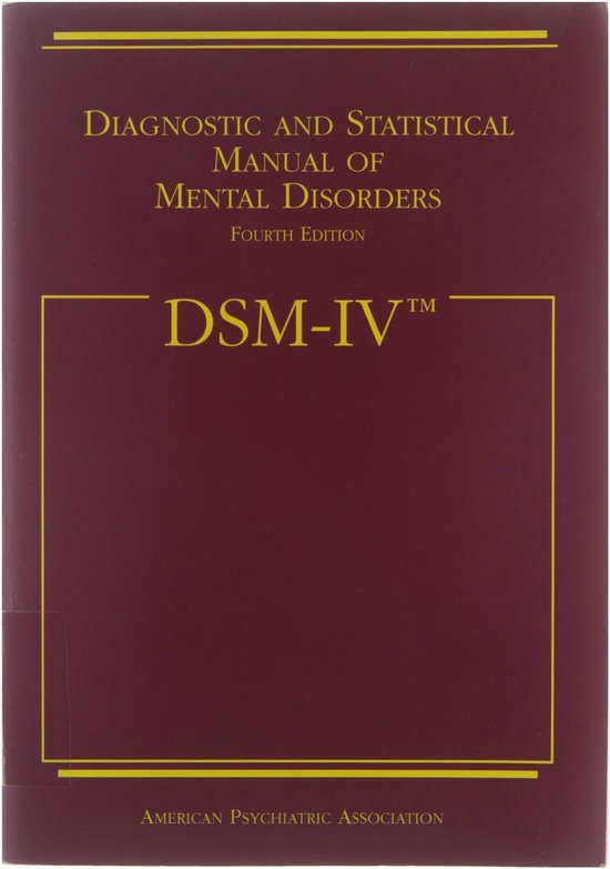 Dsm IV