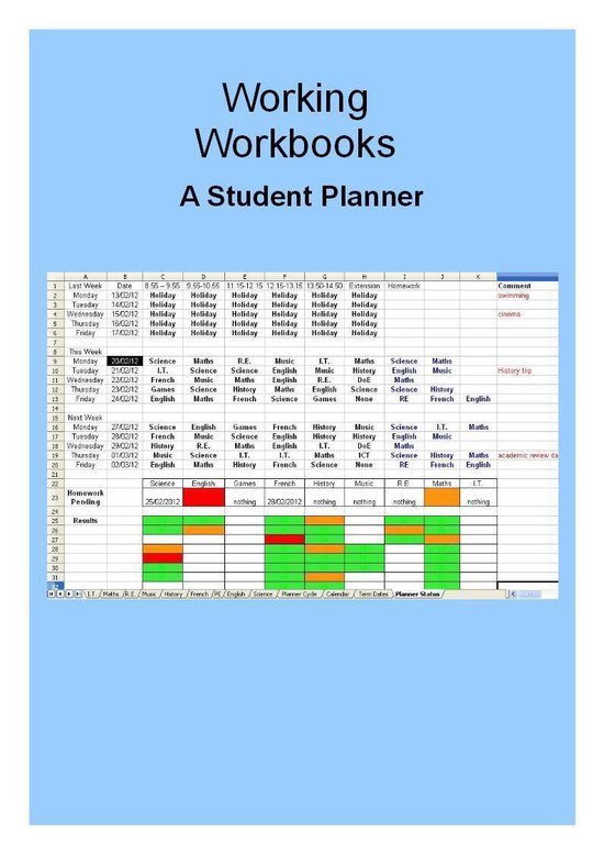 Working Workbooks