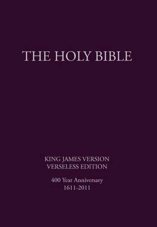 The Holy Bible, King James Version, Verseless Edition