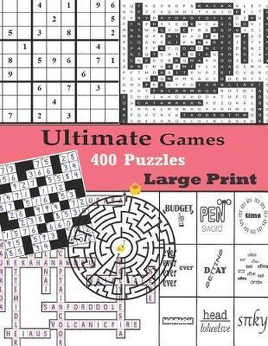 Ultimate Games 400 Puzzles Large Print