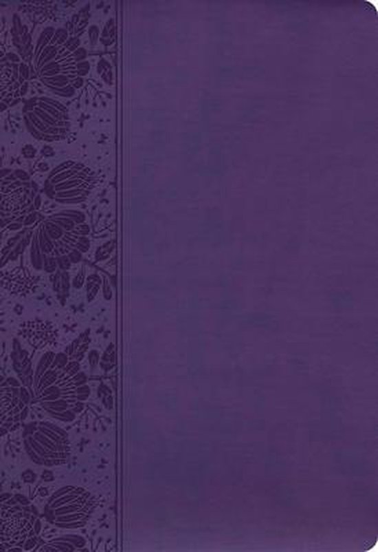 CSB Super Giant Print Reference Bible, Purple