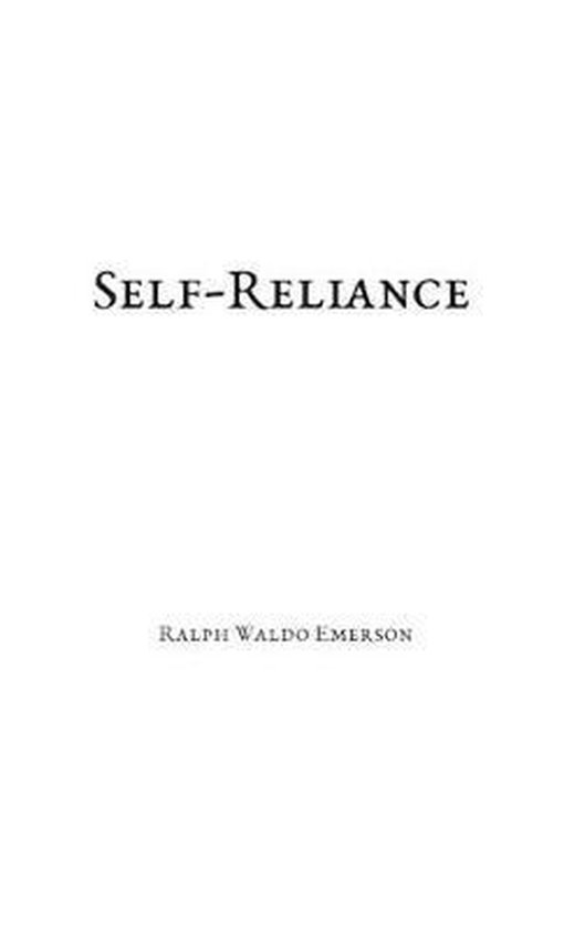 Self-Reliance