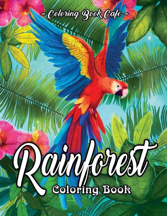 Rainforest Coloring Book