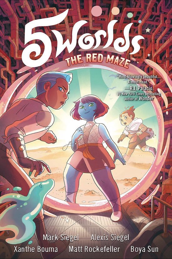 5 Worlds Book 3 The Red Maze