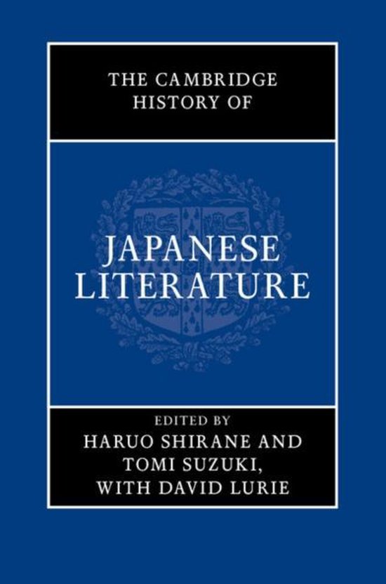 The Cambridge History of Japanese Literature