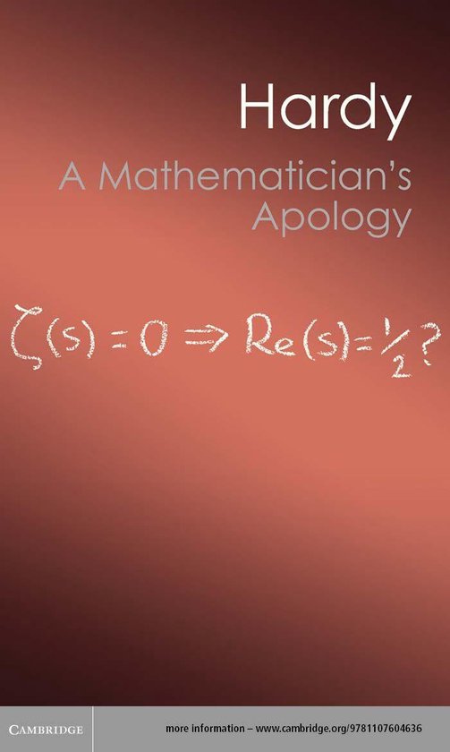 Canto Classics - A Mathematician's Apology