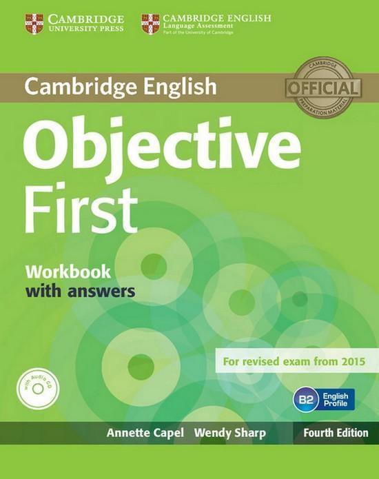 Objective First - 4th edition wb with answers + audio-cd