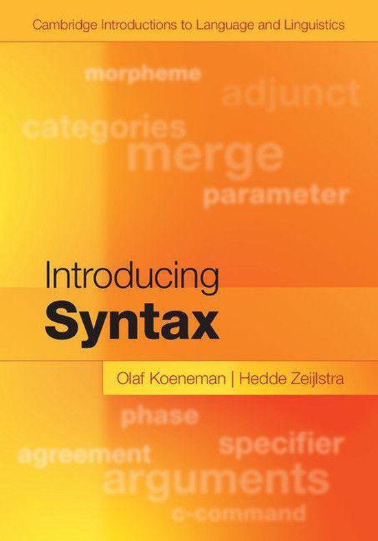 Cambridge Introductions to Language and Linguistics - Introducing Syntax