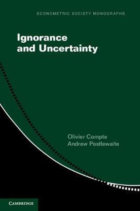 Ignorance and Uncertainty