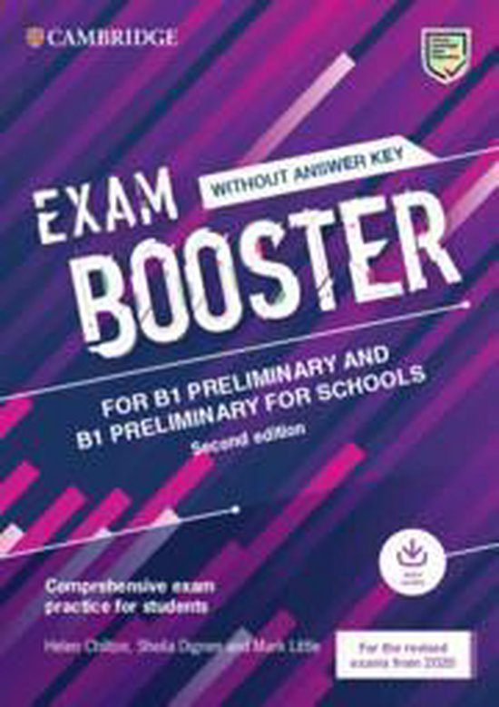 Exam Booster for B1 Preliminary and B1 Preliminary for Schoo