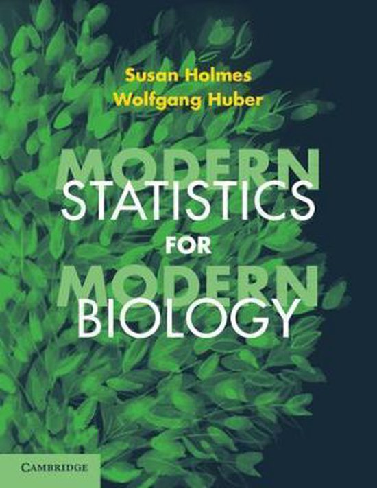 Modern Statistics for Modern Biology