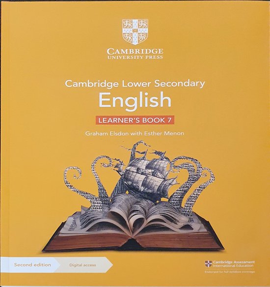 Cambridge Lower Secondary English Learner's Book 7 with Digital Access (1 Year)