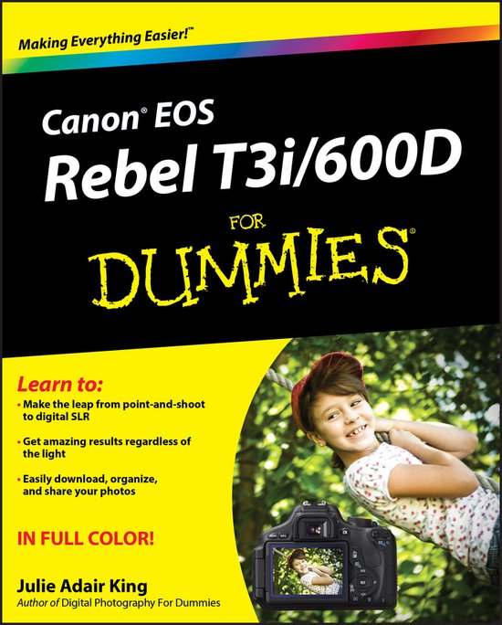 Canon EOS Rebel T3i 600D For Dummies